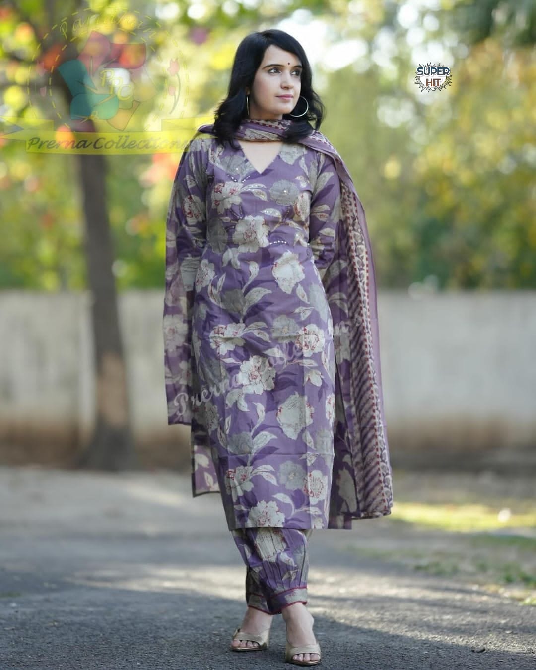 Kalaai Fashion Afghani Pattern Cotton Printed Online Kurti With Bottom Dupatta Wholesale
